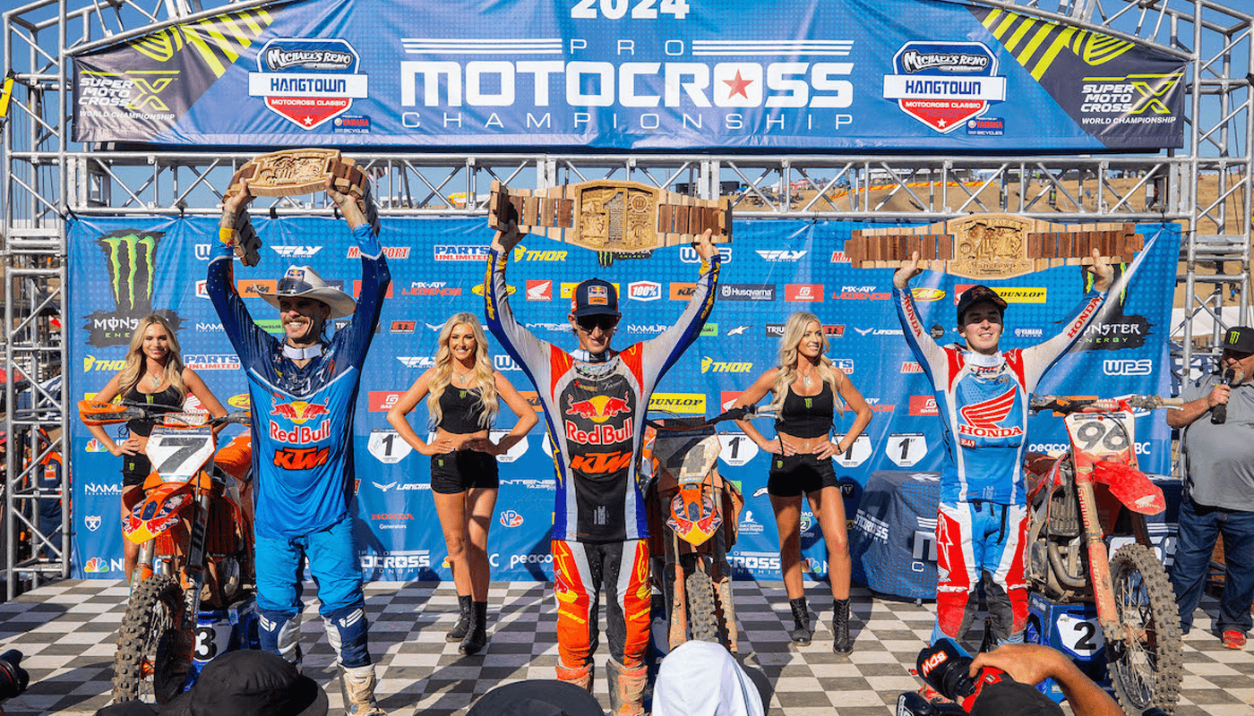 Sexton Takes Top Spot at Hangtown, Lawrence Streak Ends in Dramatic Pro Motocross Round