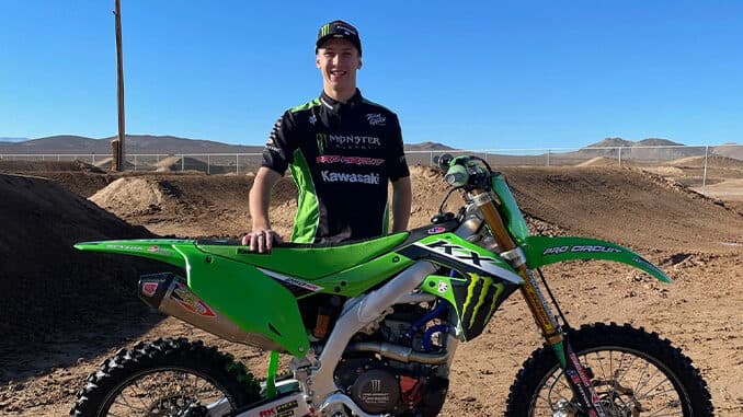 Carson Mumford Joins Monster Energy/Pro Circuit/Kawasaki for AMA Monster Energy Supercross Western Regional Championship