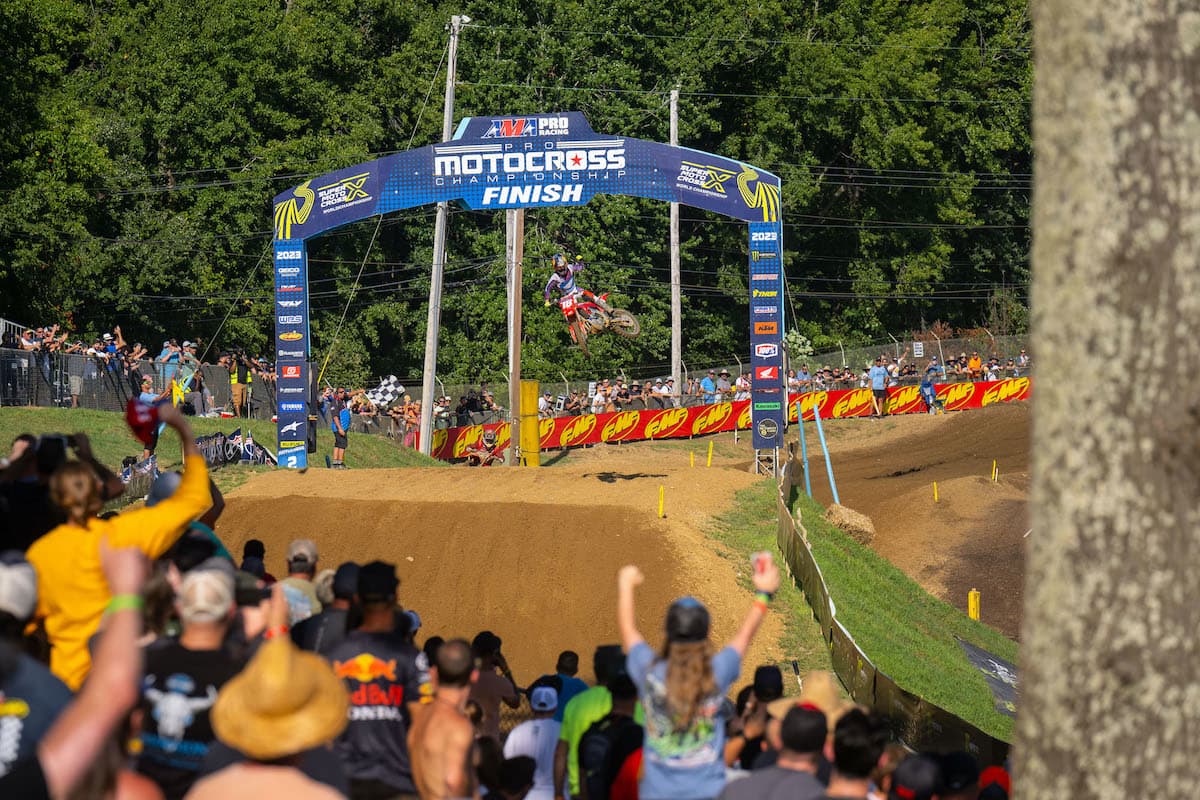 Perfect 2023 Pro Motocross Championship Season Continues for Jett Lawrence with Tenth Win at Budds Creek