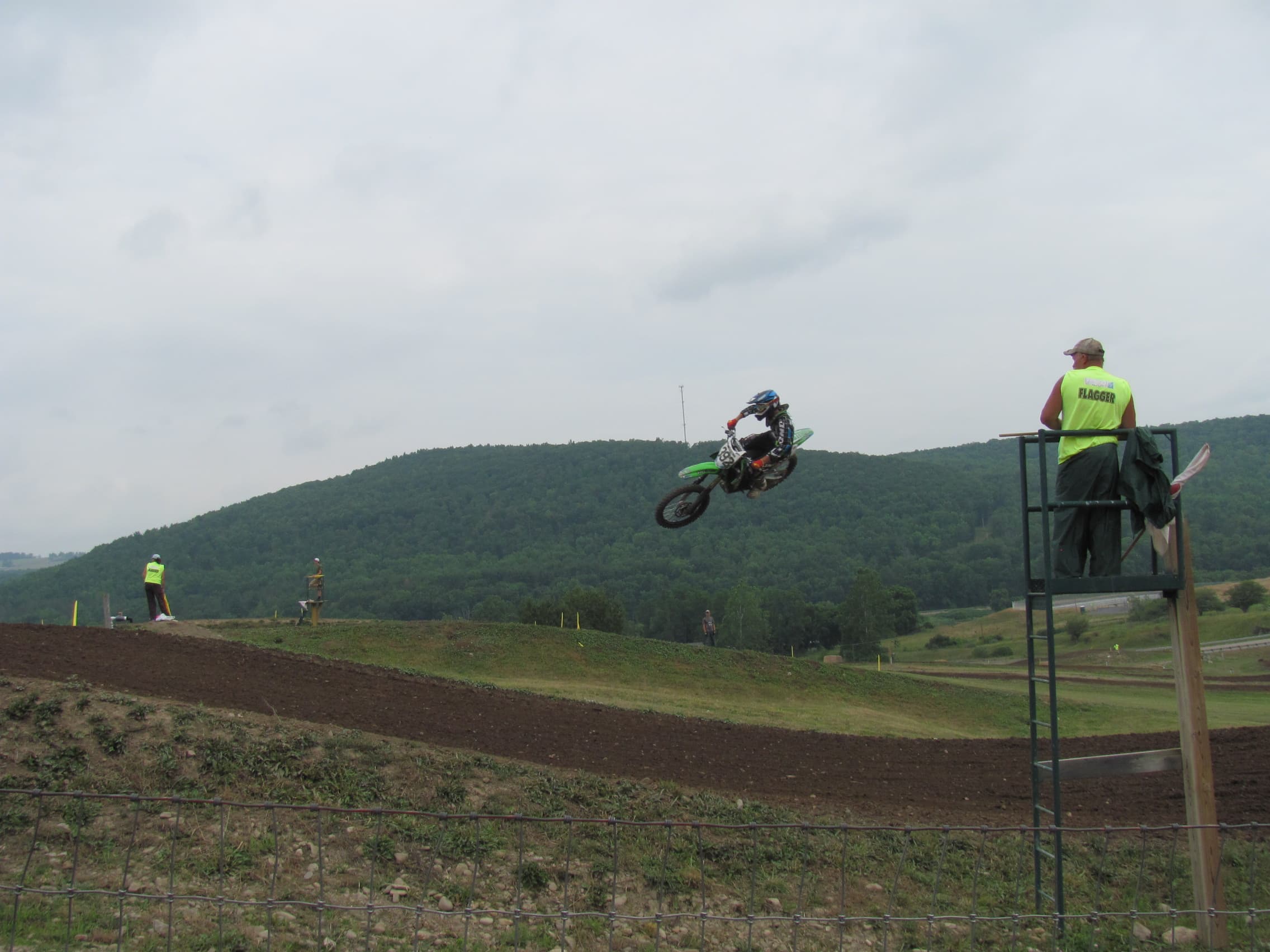 Motocross Track Rider and Spectator Safety