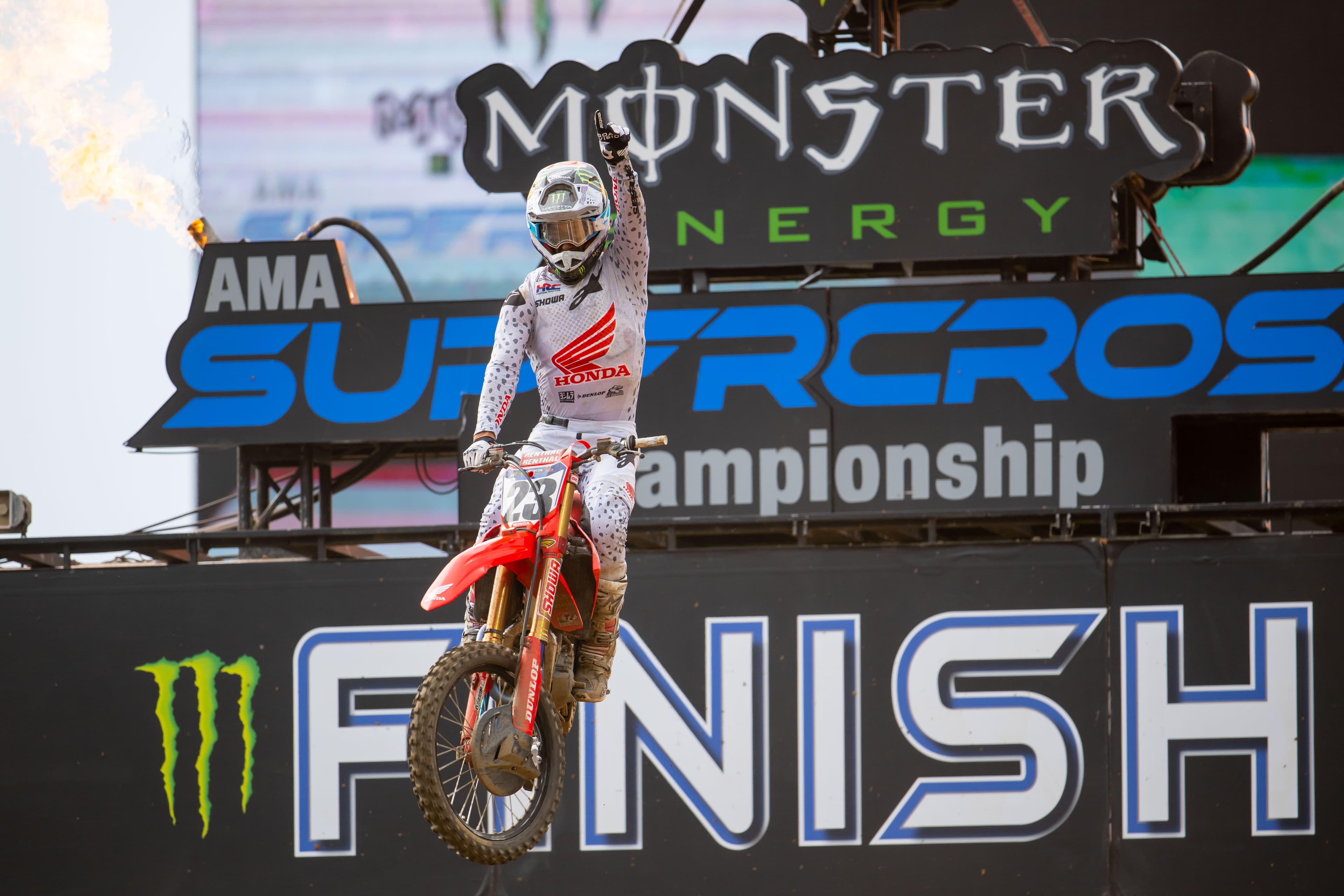 Chase Sexton Wins Nashville Supercross and Takes Over Second Place in Championship