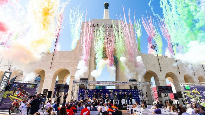 SuperMotocross World Championship Details Unveiled at Los Angeles Memorial Coliseum