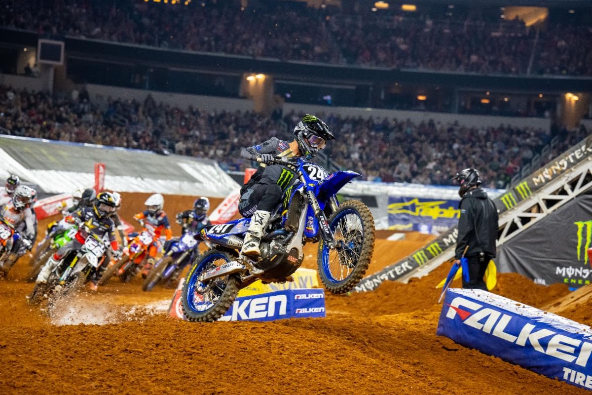 Daxton Bennick Wins Second Supercross Futures Race of 2023 at Arlington Supercross