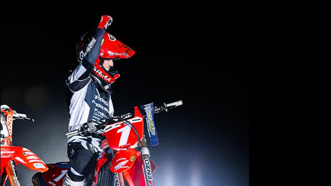 Kyle Peters Claims Fourth Consecutive AMA Arenacross Championship