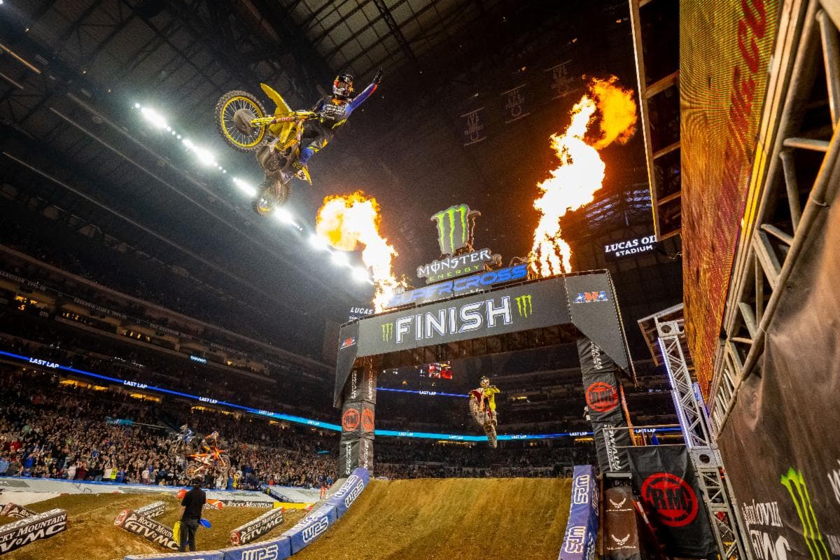 Ken Roczen Takes Dramatic and Emotional Win at Indy Supercross