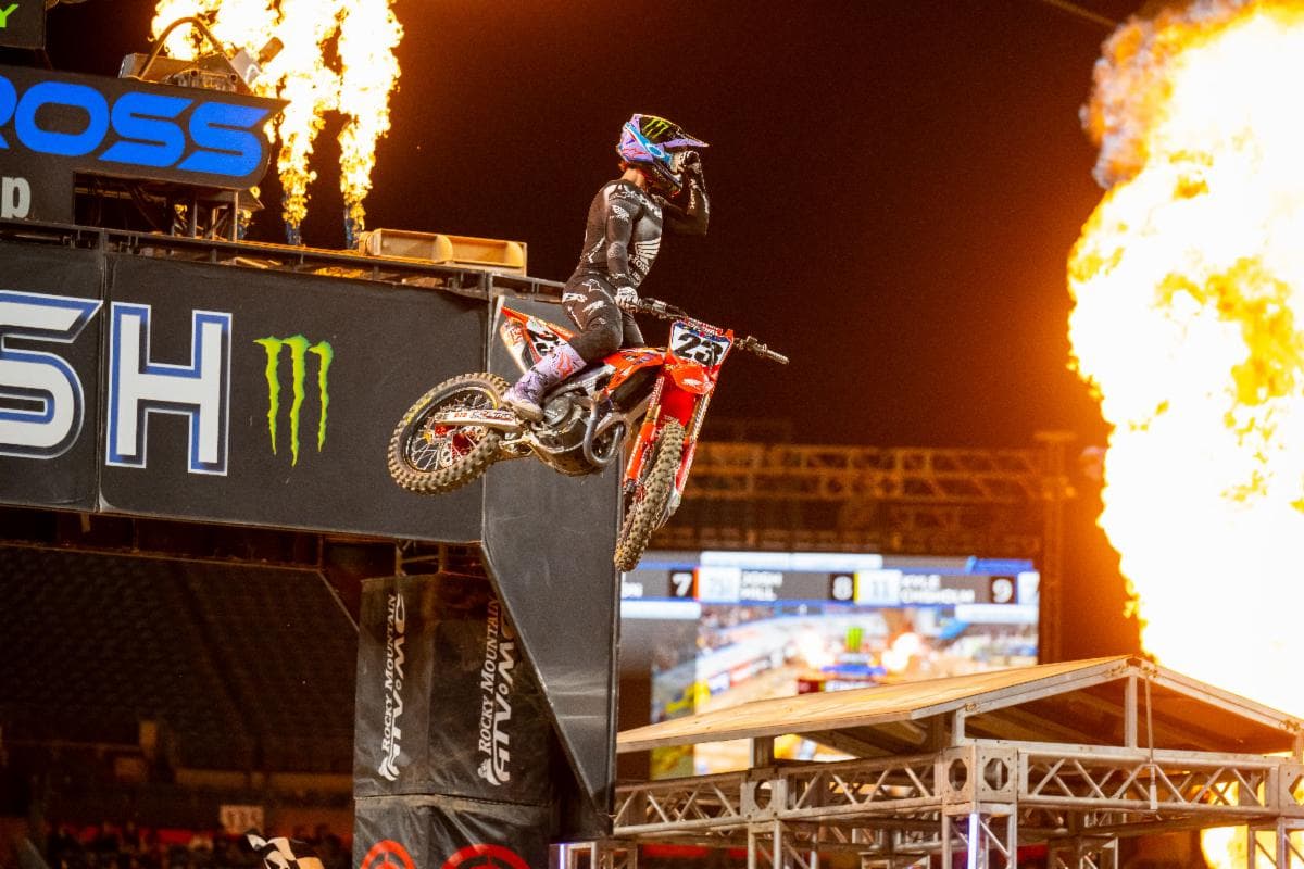 Chase Sexton Wins Denver Supercross and Likely the Championship Crown