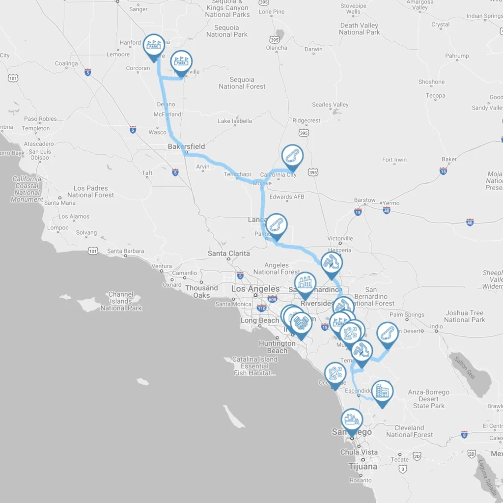 SoCal Motocross Map